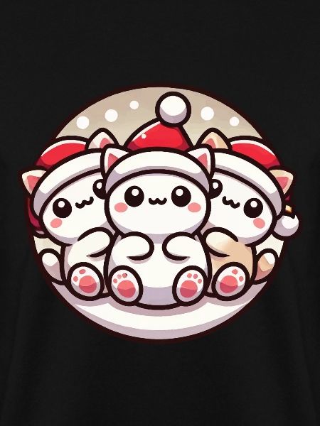 Cute Cats Christmas Joy