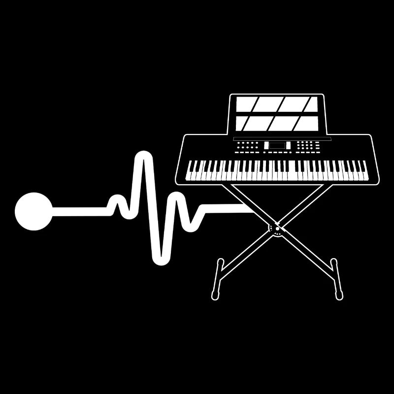 Keyboard Player Heartbeat Musician