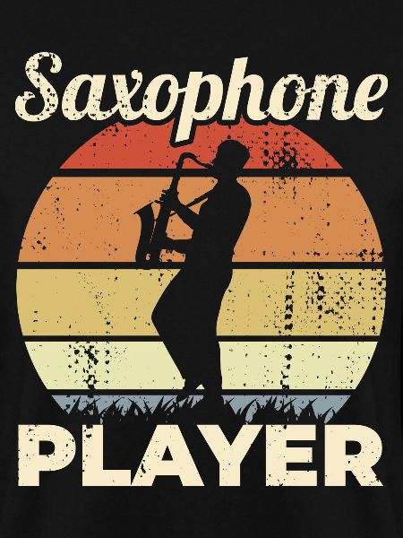 Lustiger Saxophonist