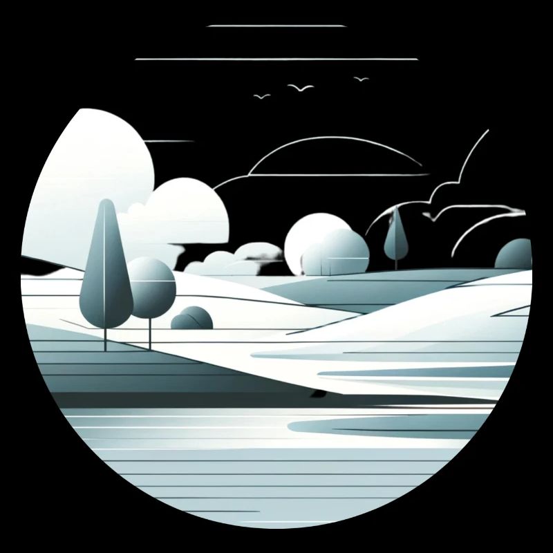 Minimalist Landscape