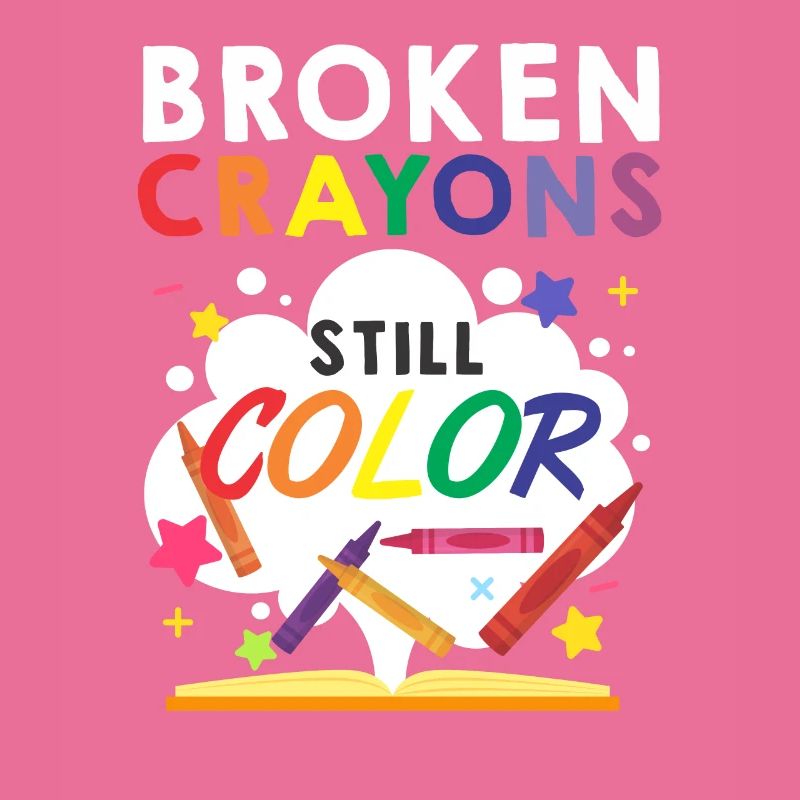 Crayon de couleur couleurs santé mentale