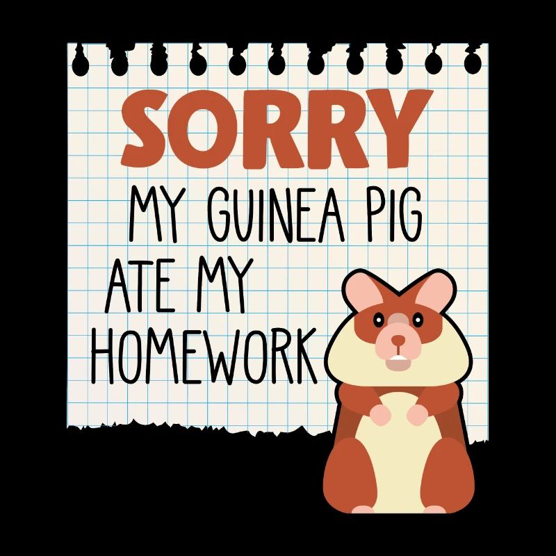 Guinea pigs homework Lazy students