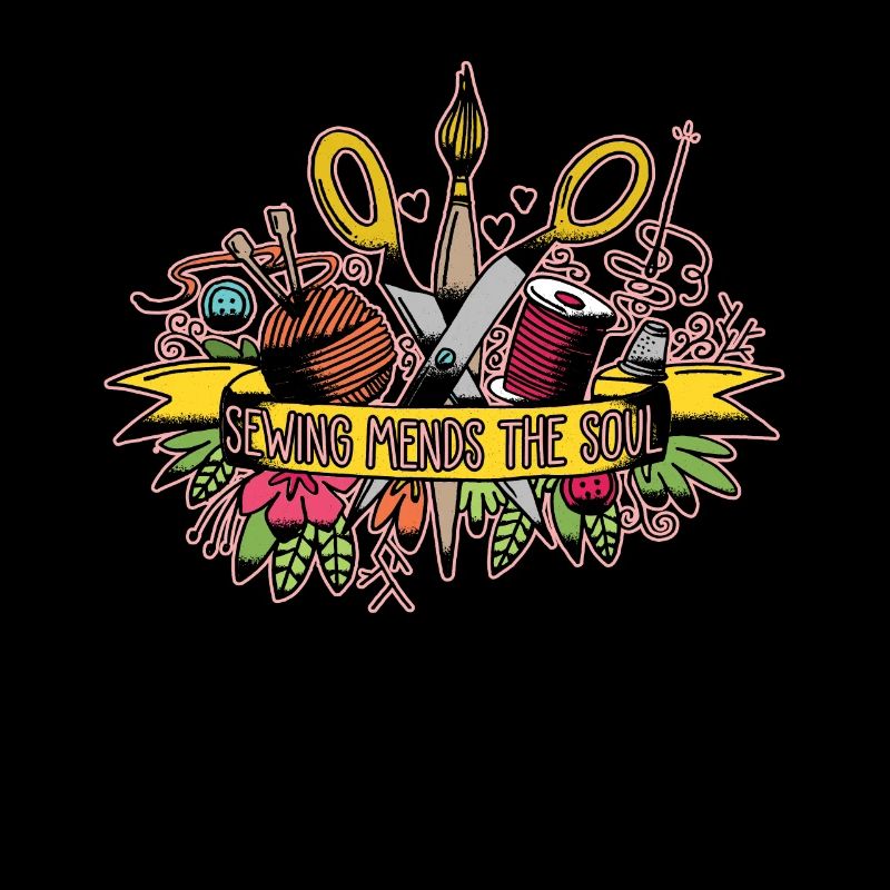 Patches de couture la citation de métier de passe-temps d'âme