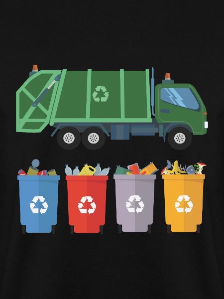 Müllwagen Kinder Müll Recycling
