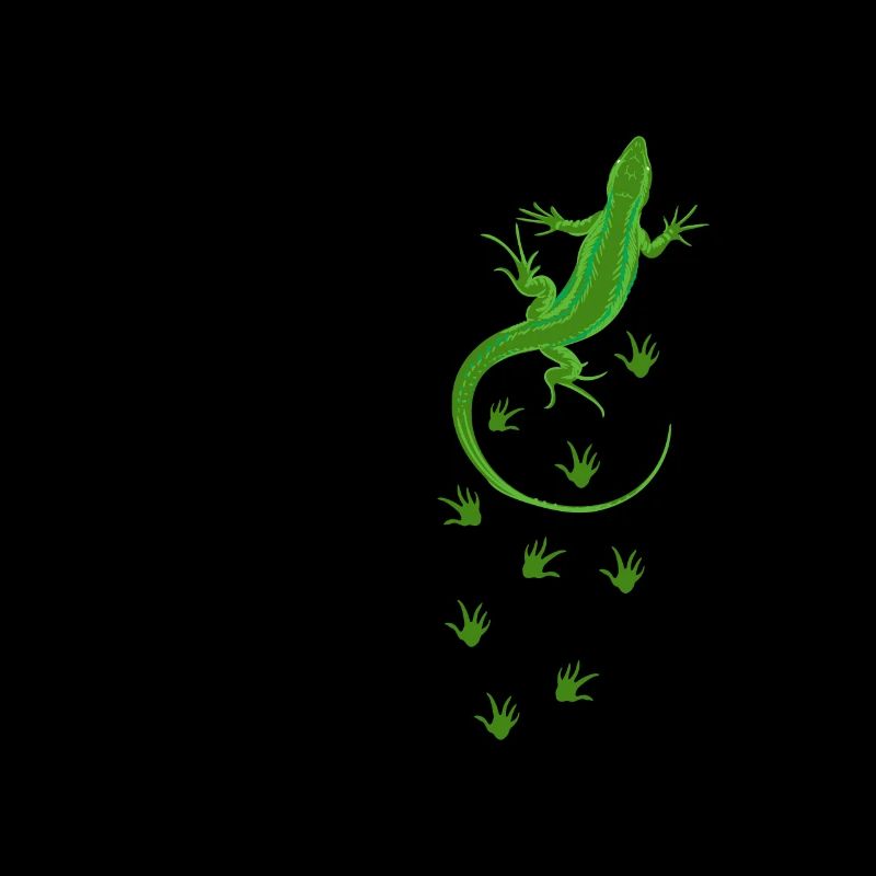 Amant de gecko propriétaire de reptile lézard drôle