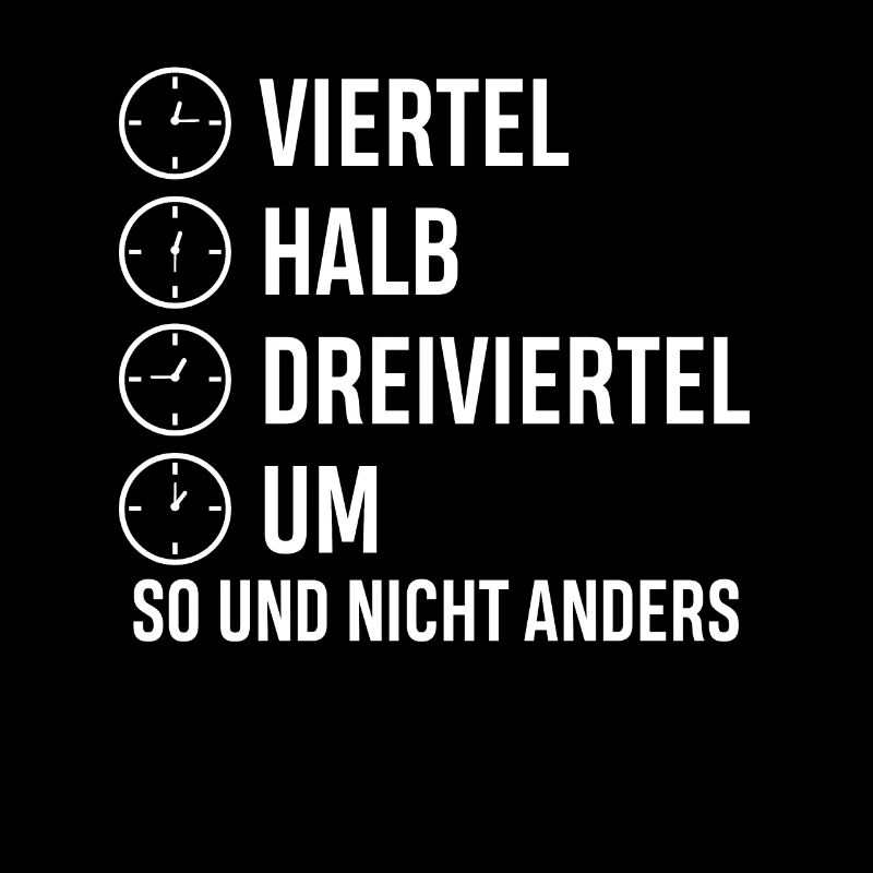 Uhrzeiten, So Und Nicht Anderst