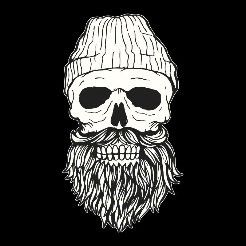 Hipster skull