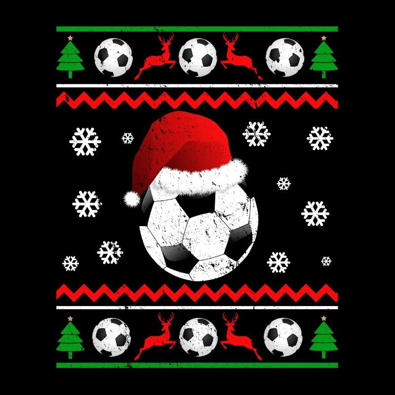 Weihnachten Fußball Geschenk Xmas