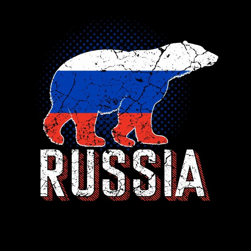 Russland Eisbär