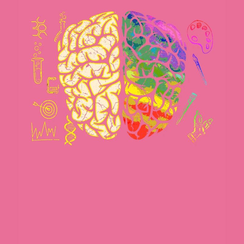 Brain Brain Brain Half Analytical Creative