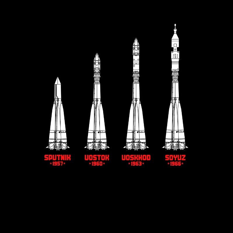Voyage spatial de missiles Union soviétique Russie