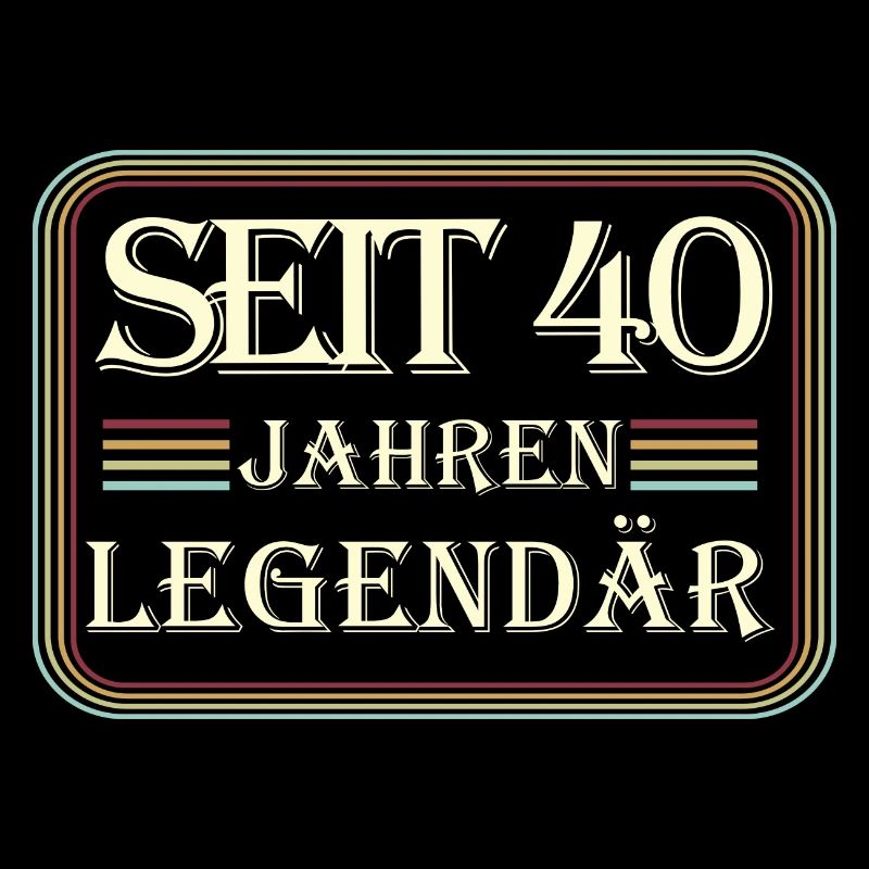 Geburtstag 1982 Geschenk - Seit 40 Jahren Legendär