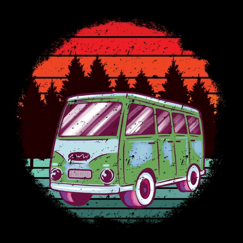 CamperVan dans la nature
