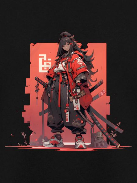 Cute Samurai Girl