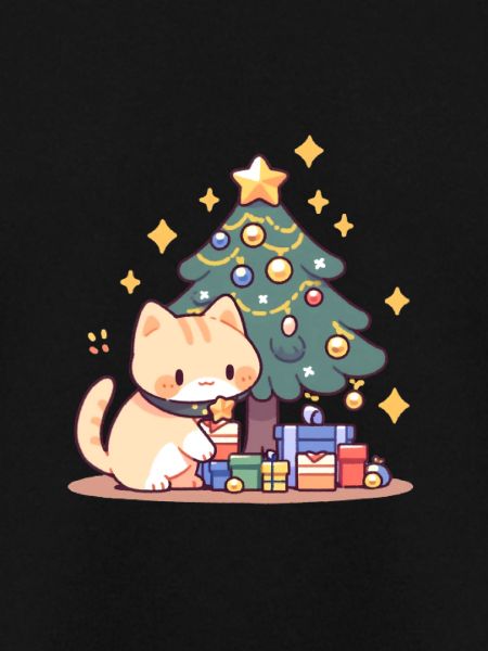 Cat Chritmas tree