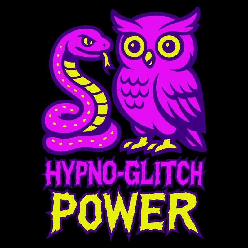 Hypno Glitch Power Owl
