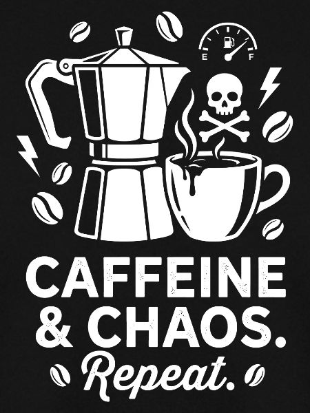 Kaffeechaos: Mokka, Schädel & Repeat