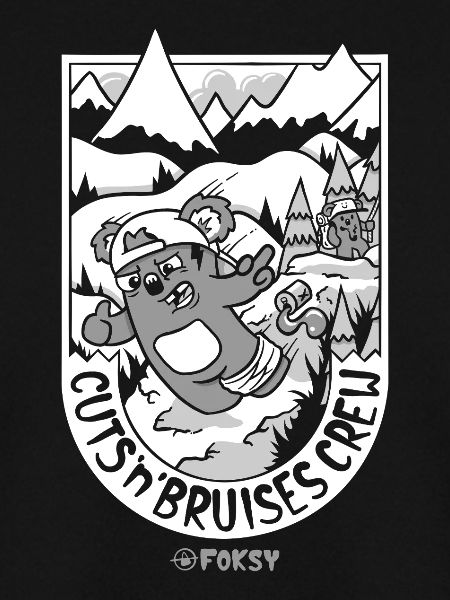 Schnitte und Prellungen Crew Bergsteiger-Koalas