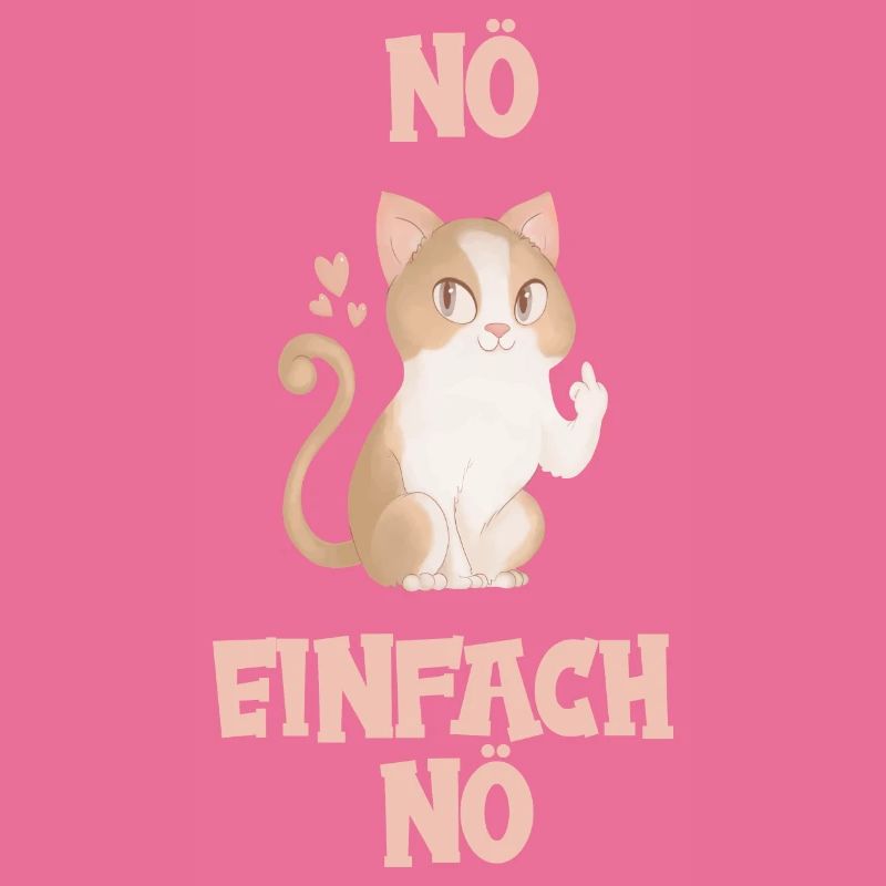Mittelfinger Katze