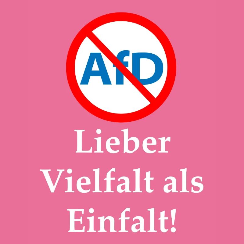 Gegen AfD! Vielfalt statt Einfalt