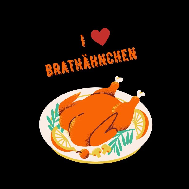 I Love Brathähnchen