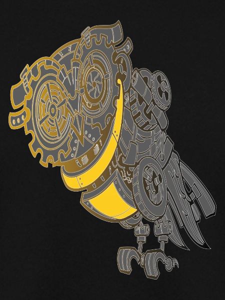 Steampunk Eule