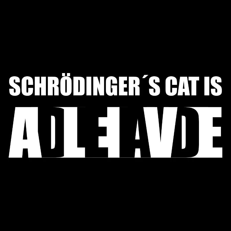 Le chat de Schrödinger mort ou vif