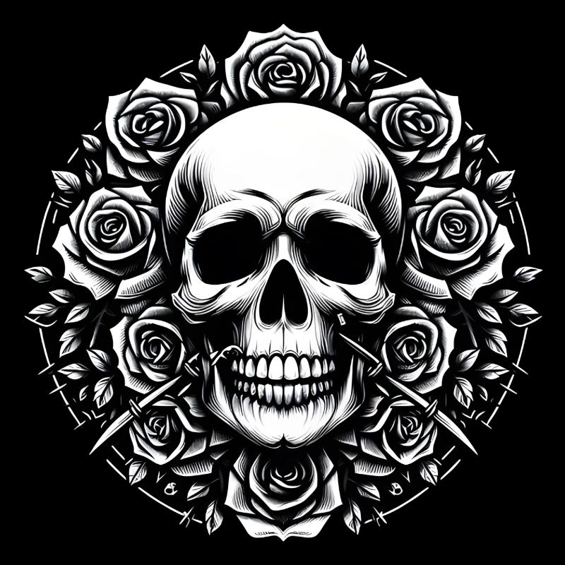 Rose and Rock Totenkopf