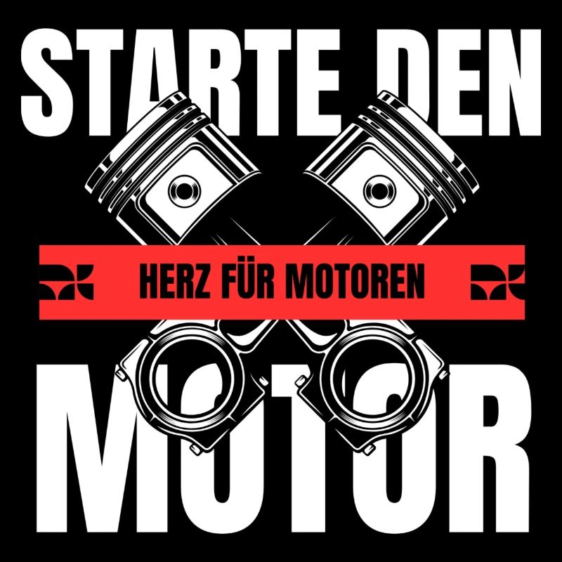 Starte den Motor / Démarrer le moteur