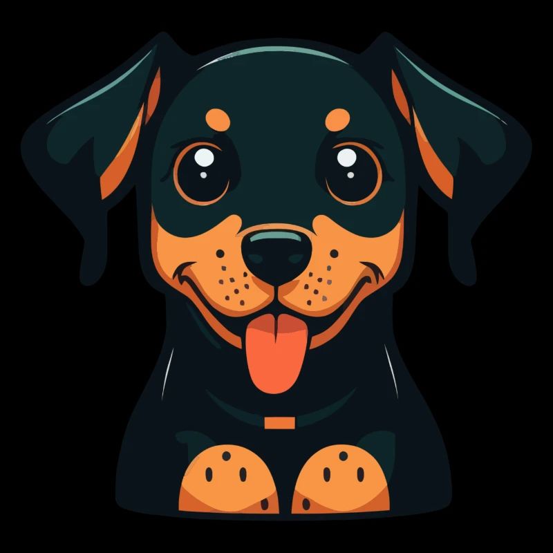 Chibi Doberman