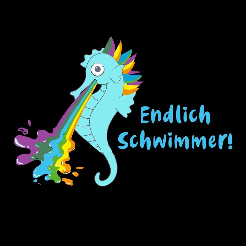 schwimmer,endlich schwimmer,seepferdchen