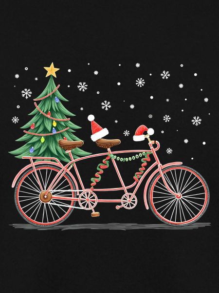Fahrrad Weihnachtsbeleuchtung