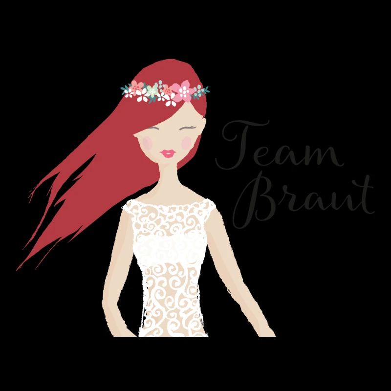 Team Braut (rothaarig)