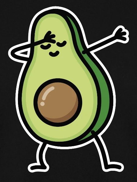 Avocado dab dabbing