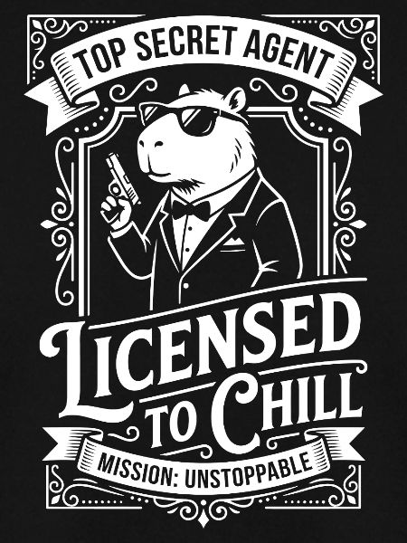 Licensed to Chill - Agentenhumor