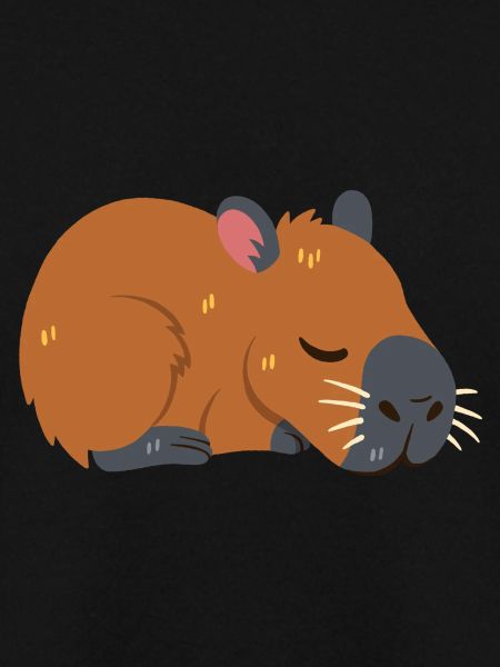 Capybara sleeps