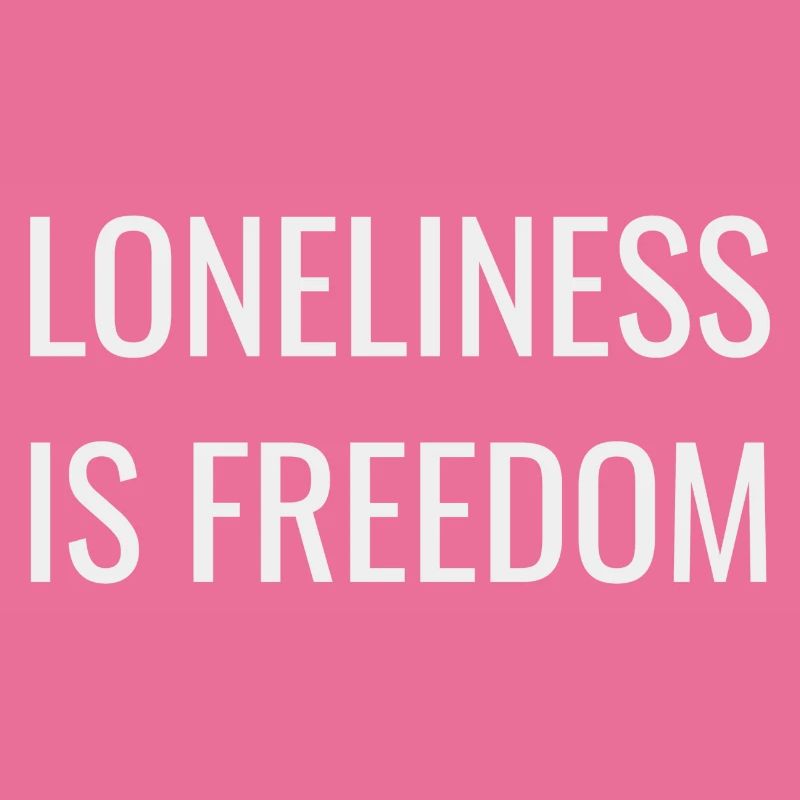 La solitude, c’est la liberté