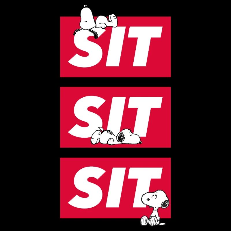 Cacahuètes Snoopy Sit Sit Sit Sit