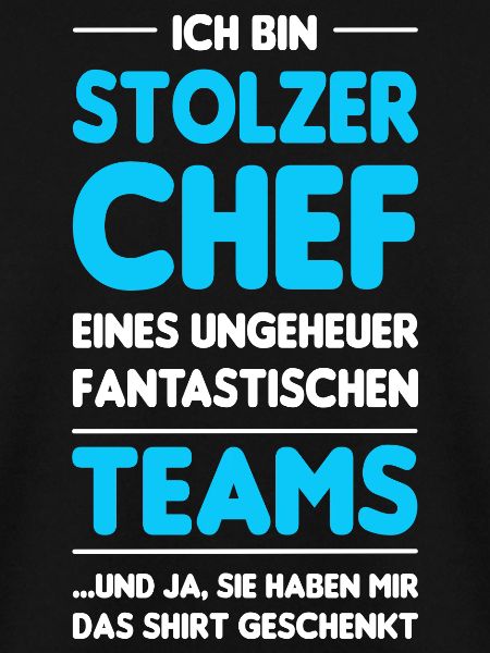 Stolzer Chef Geschenk