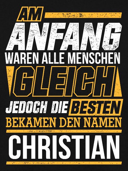 CHRISTIAN - Die Besten