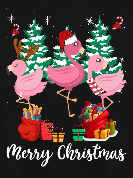 Flamingo Christmas