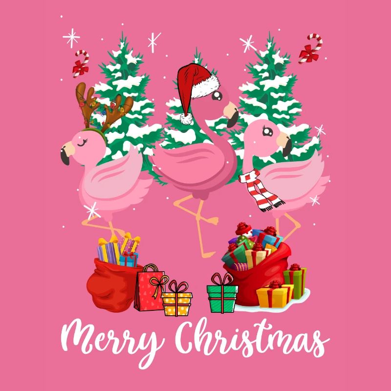 Flamingo Weihnachten