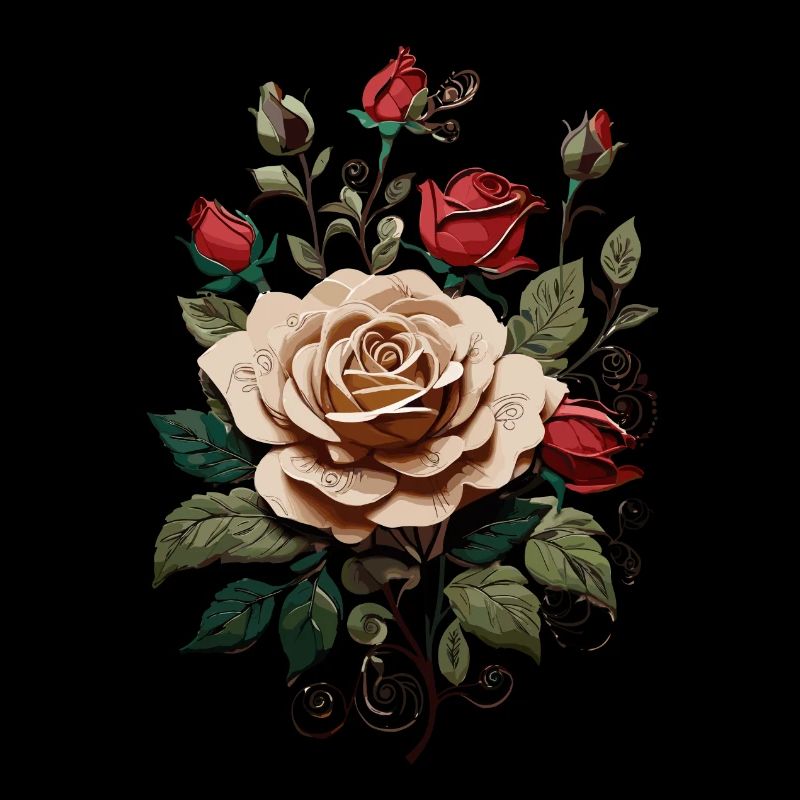 Rose im Garten
