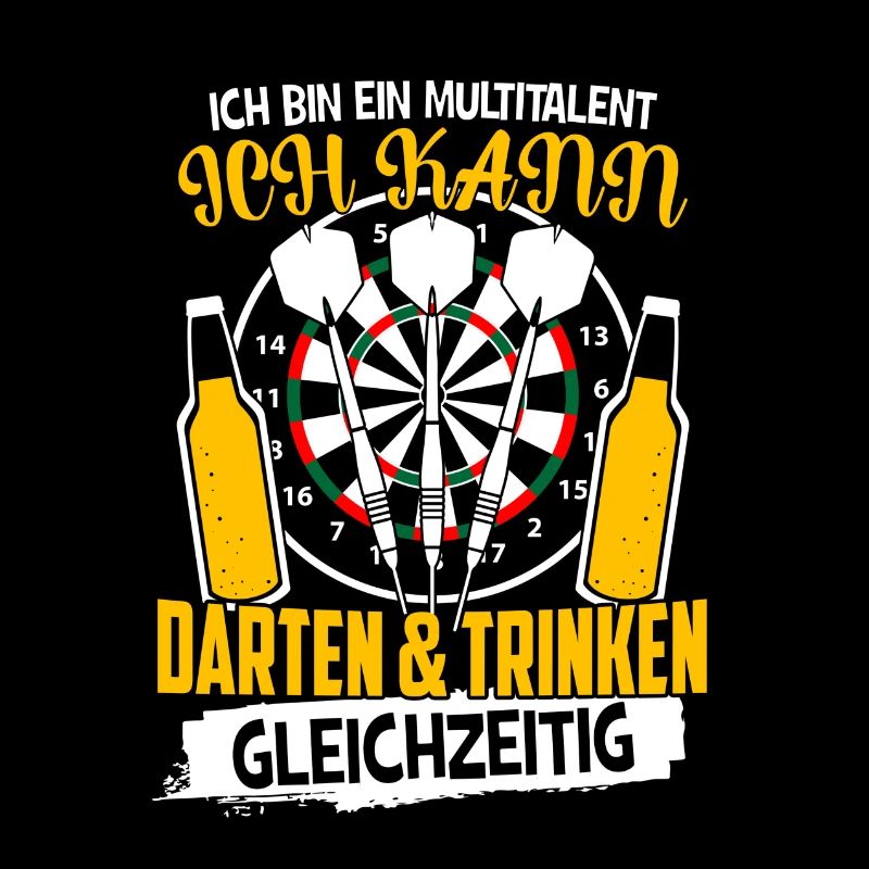 Dart Shirt · Darts · Dartpfeil · Bier · Geschenk