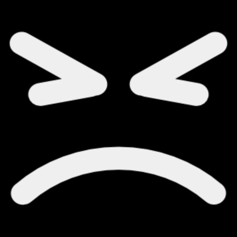 Mad Smile Visage Sarcastique Émoticône Drôle