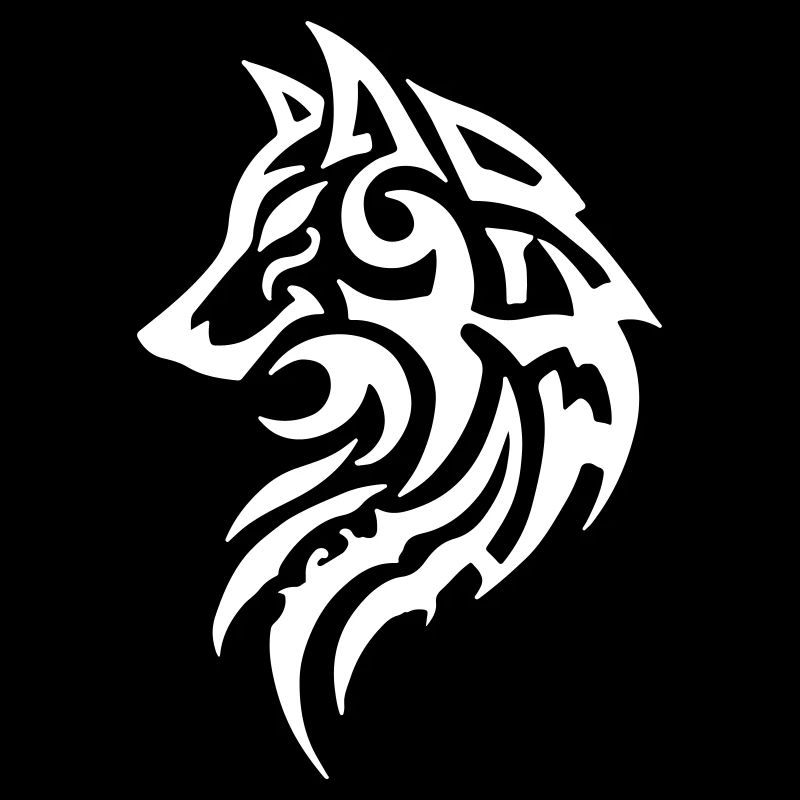 Wolf Tribal Tattoo