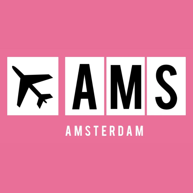 AMSTERDAM - FLUGHAFENCODE AMS
