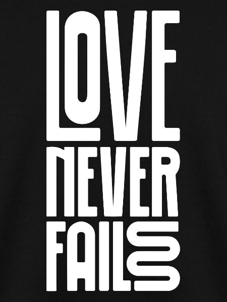 love never fails