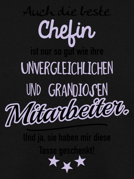 Beste Chefin Tasse