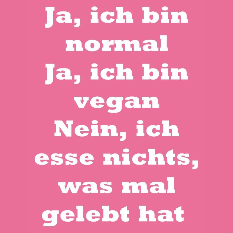 veganer Spruch